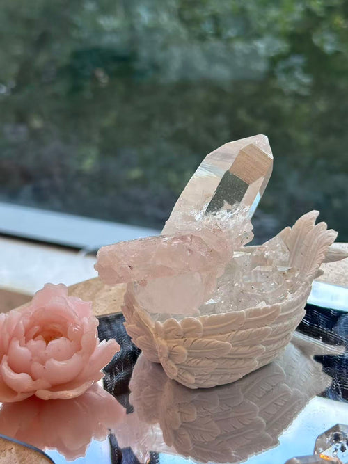 Himalayan quartz point