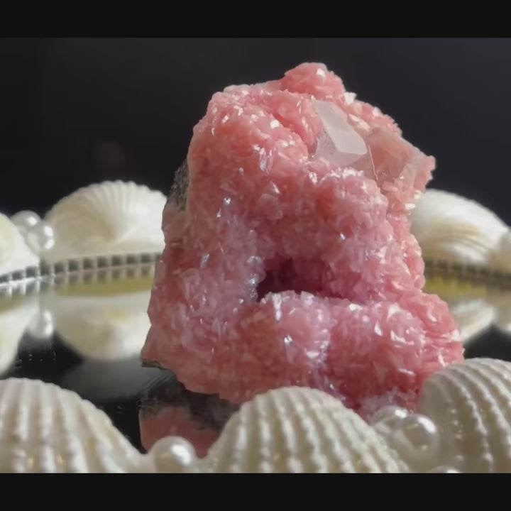 Pink Rhodochrosite Specimen | Gentle Heart Energy
